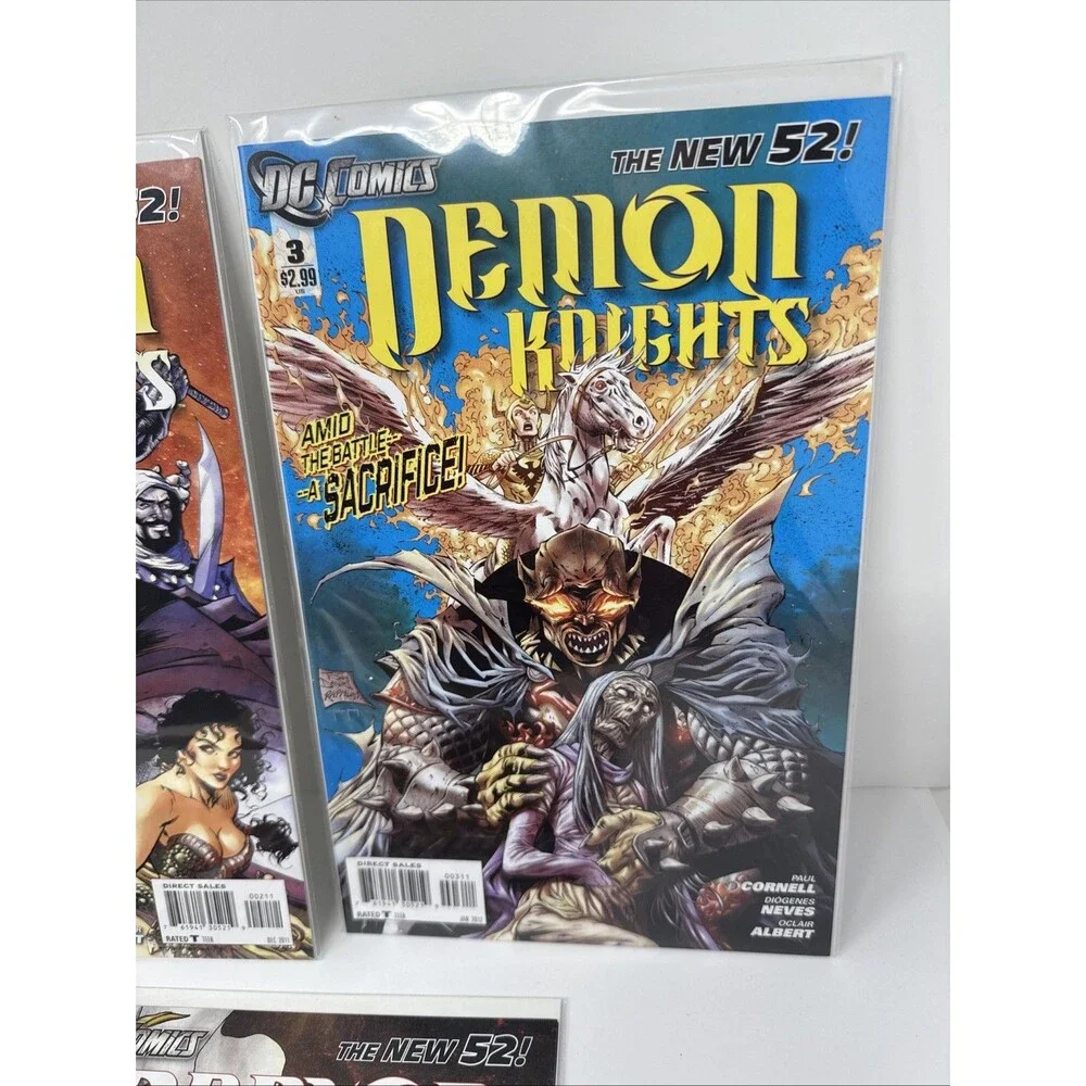 DEMON KNIGHTS The New 52! DC Comics Lot #1-5 1 2 3 4 5 Comic Books